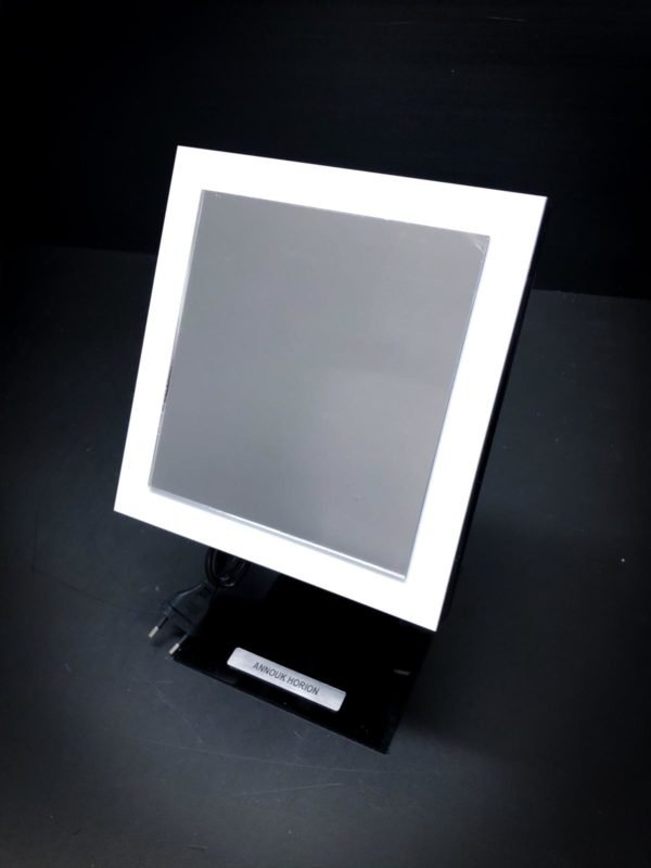 PORTA ESPEJO CON LED