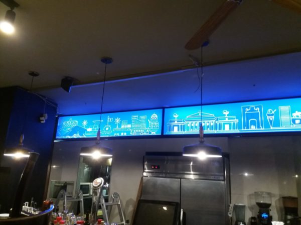 Cartel Iluminado FACAL