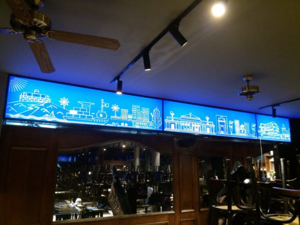 Cartel Iluminado FACAL