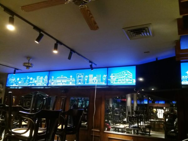 Cartel Iluminado FACAL